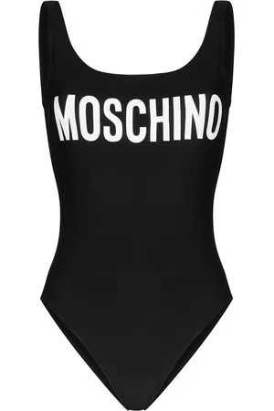 Moschino Traje de baño con logo estampado