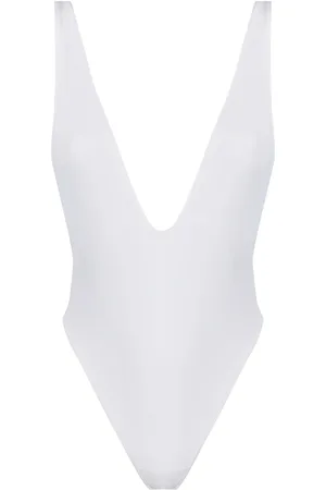 MAISON CLOSE Body de tanga con cuello en V