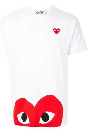 Comme des Garçons Playera con logo estampado