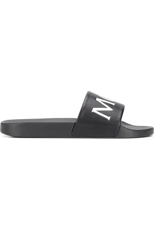 Moncler Flip flops con logo estampado
