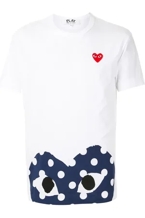 Comme des Garçons Playera con logo estampado