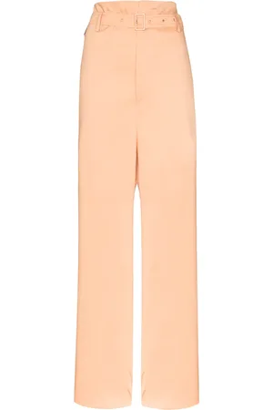 Low Classic Pantalones con cintura paper bag