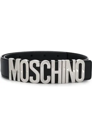 Moschino Cinturón con placa del logo