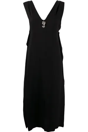1017 ALYX 9SM Vestido midi con cuello en V