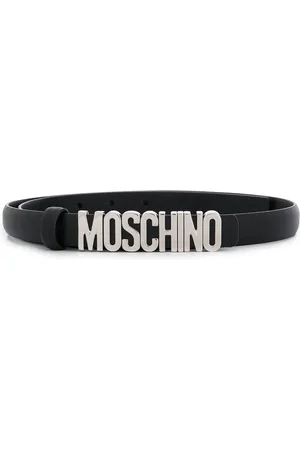 Moschino Cinturón con placa del logo