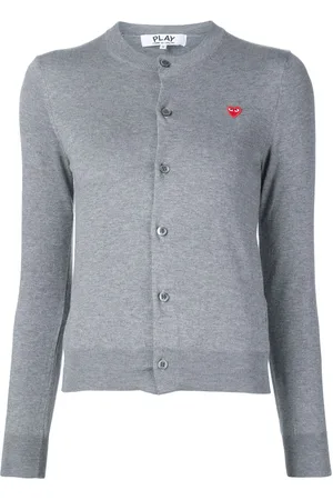 Comme des Garçons Mini heart logo cardigan