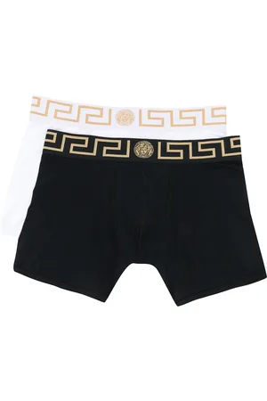 VERSACE Ropa interior con motivo Greca en la pretina