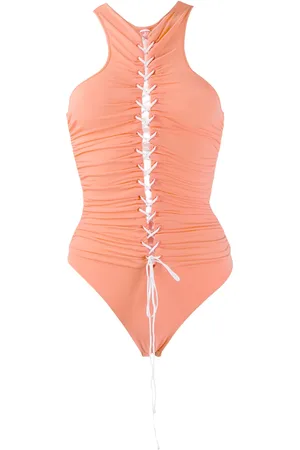 Unravel Project Body con cordones cruzados