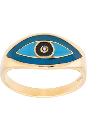 Nialaya Anillo con motivo de ojo turco