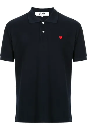 Comme des Garçons Playera tipo polo manga corta