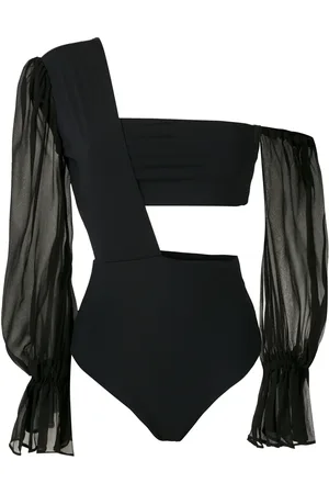 AMIR SLAMA Body con hombro descubierto
