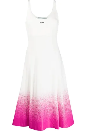 OFF-WHITE Vestido Degrade