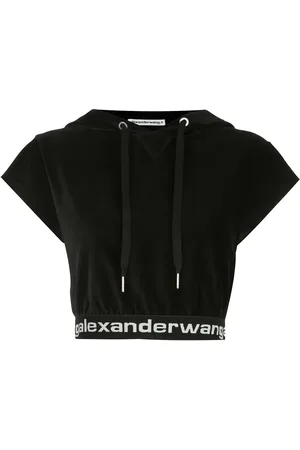 Alexander Wang Sudadera de pana corta