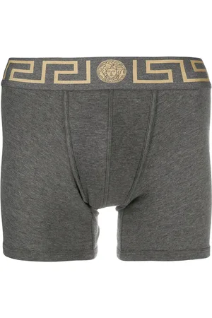 VERSACE Bóxer con ribete de Greca