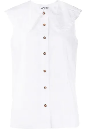 Ganni Blusa con botones