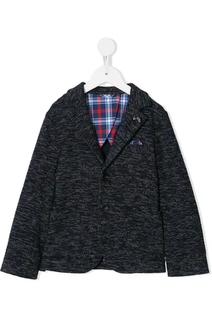 Familiar Blazer con auto bordado