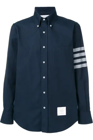 Thom Browne Camisa recta con cuatro rayas