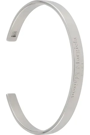 Maison Margiela Brazalete con logo grabado