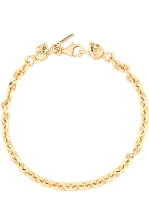 EMANUELE BICOCCHI Pulsera con detalle de calaveras