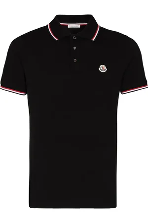 Moncler Playera tipo polo con logo