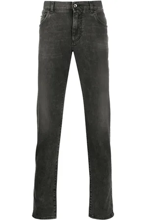 Dolce & Gabbana Jeans slim con efecto envejecido