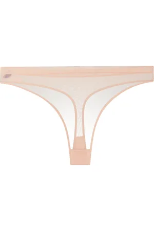 MAISON CLOSE Tanga de malla