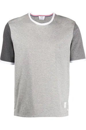 Thom Browne Playera con mangas en contraste