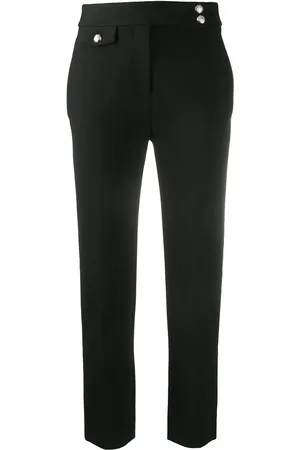 VERONICA BEARD Pantalones slim con tiro alto