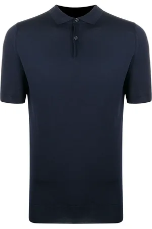 JOHN SMEDLEY Playera tipo polo de tejido fino
