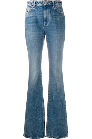 The Attico Jeans bootcut de tiro alto