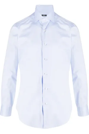 BARBA Camisa de popelina con botones
