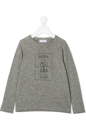 Brunello Cucinelli Playera manga larga