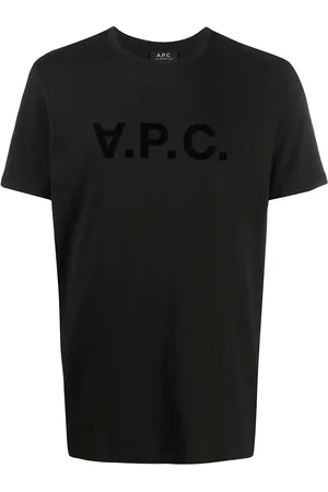 A.P.C. Playera con logo estampado
