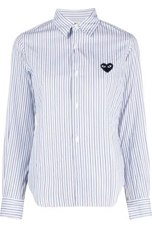 Comme des Garçons Camisa con parche de corazón