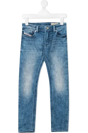 Diesel Jeans rectos con efecto lavado