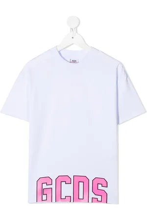 GCDS Playera estilo universitario con logo
