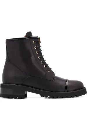 MALONE SOULIERS Botas con agujetas y suela gruesa