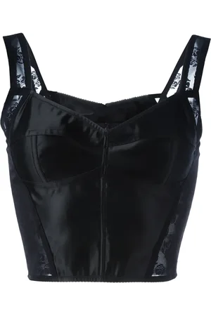 Dolce & Gabbana Lace detail cropped top