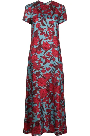 La DoubleJ Vestido swing con estampado floral