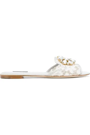Dolce & Gabbana Bianca flat sandals