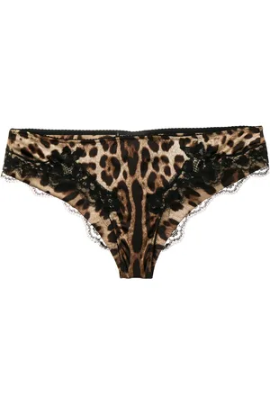 Dolce & Gabbana Calzones con estampado de leopardo