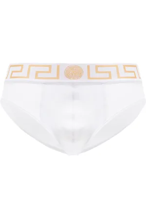 VERSACE Calzones Greca Border