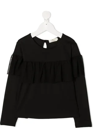 Le pandorine Sudadera con volantes de tul