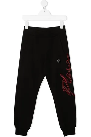 Philipp Plein Pants con placa del logo