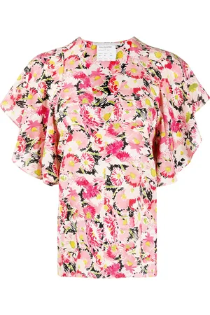 Stella McCartney Blusa con motivo floral