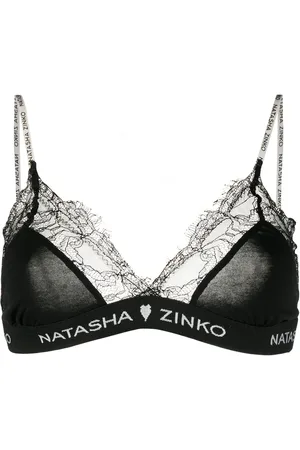Natasha Zinko Brasier estilo triángulo de encaje
