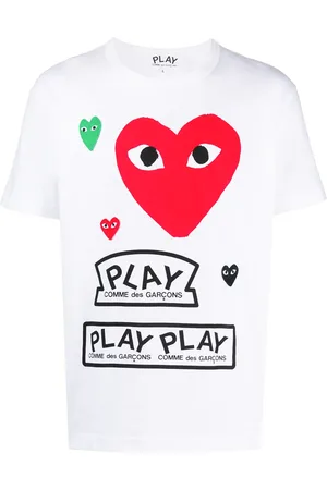Comme des Garçons Playera con varios logos