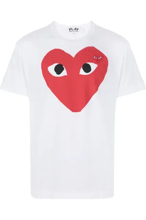 Comme des Garçons Playera con logo estampado
