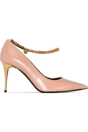 Tom Ford Zapatillas de 85mm con ribete de cadena
