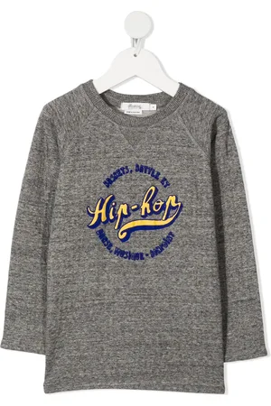 BONPOINT Playera con estampado de hip hop